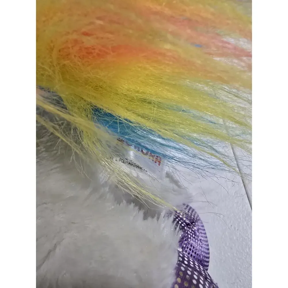 Sparkle Tales Rainbow Unicorn Stuffed Animal Plush Toy Aurora 2019 White - Picture 3 of 9